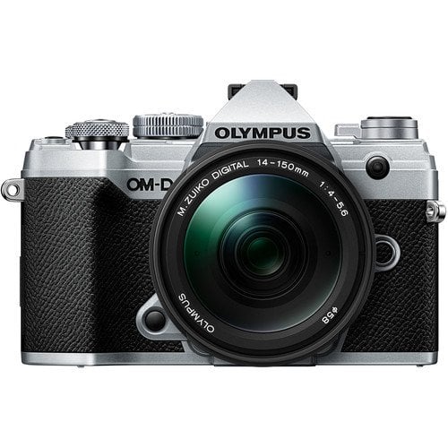 Olympus E-M5 Mark III 14-150mm Lensli Fotoğraf Makinesi (Silver)