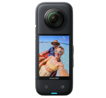 Insta360 X3 Kamera + 114cm Invisible Selfie Stick (64GB MicroSDXC)