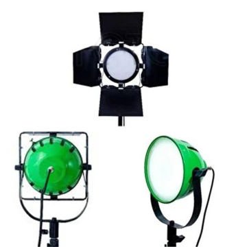 Gdx Pro 350 Watt 5500K Yeşil Kafa 3'lü Sürekli Işık Seti Dimerli