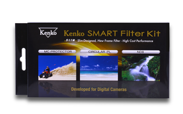 Kenko 40.5mm Slim Smart Filtre Set / UV + C-PL + ND8 + Çantası