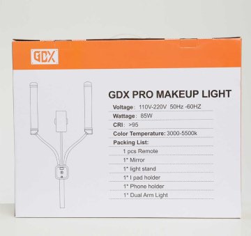 Gdx Pro MakeUp Light Double Arm BiColor Beauty Blogger Kit