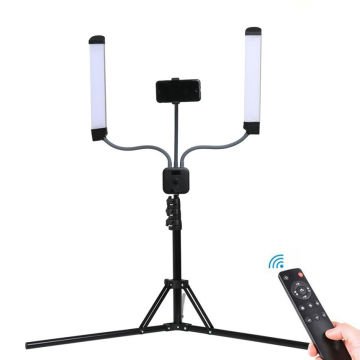 Gdx Pro MakeUp Light Double Arm BiColor Beauty Blogger Kit