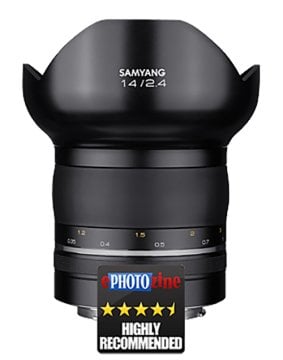 Samyang XP 14mm f/2.4 Lens (Canon EF)