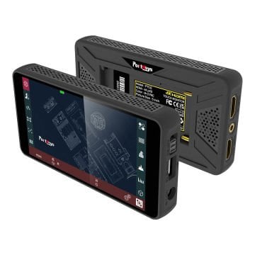 Portkeys PT5 II Dokunmatik Ekran Kamera Alan Monitörü Geniş Renk Gamı | Yeni Tepe |LUT | Video Yardımı |Luma |RGB Dalga Biçimi DSLR için (5 inç)