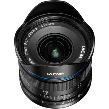 Laowa 7.5mm f/2 MFT Lens(Standard Siyah)