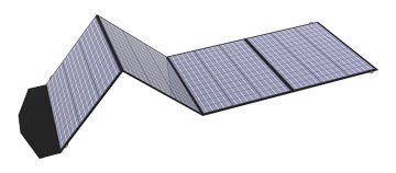 Patona Platinum 200W Foldable 4 Solar Panel Solar Panel with DC Output