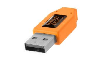 TetherPro USB 3.0 to USB 3.0 Micro-B 5-Pin Dik Açılı 50 cm Bağlantı Kablosu (CU61RT02)