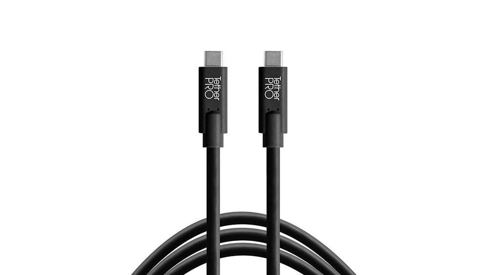 TetherPro USB-C to USB-C 1.8 m Bağlantı Kablosu (CUC06BLK)