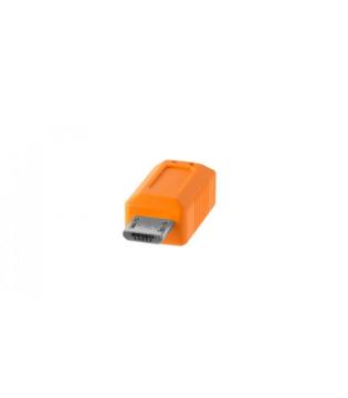 TetherPro USB-C to 2.0 Micro-B 5-Pin 4.6 m Bağlantı Kablosu (CUC2515ORG)