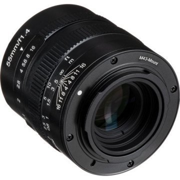 7artisans 55mm F/1.4 APS-C Manual Fixed Lens (M43-Panasonic Olympus Mount)