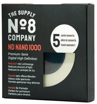 No8 Company 43mm Nano ND1000 Filtre