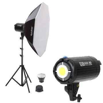 GDX HD-200W + 95 Octagon SoftBox Bebek Çekim Seti