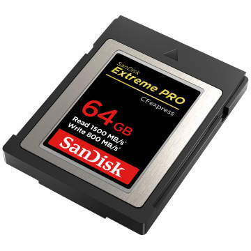 SanDisk 64GB 1500MB/s Extreme PRO CFexpress Type B Hafıza Kartı