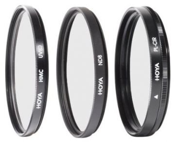 Hoya 55mm Dijital Filtre Seti 2 (ND-UV-Polarize)