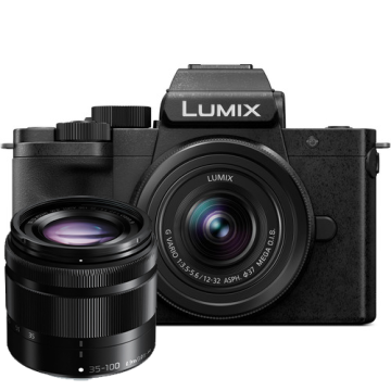 Panasonic Lumix G100 Body + 12-32mm + 35-100mm Çift Lensli Kit