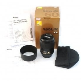 Nikon AF-S Micro-NIKKOR 60mm f/2.8G ED Lens