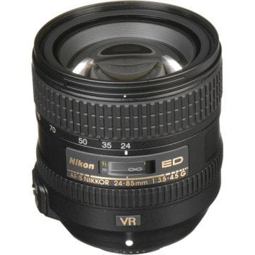 Nikon AF-S NIKKOR 24-85mm f/3.5-4.5G ED VR Lens