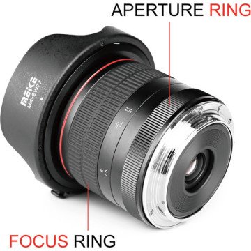 Meike MK-8mm f/3.5 Fisheye Lens (Canon EF)