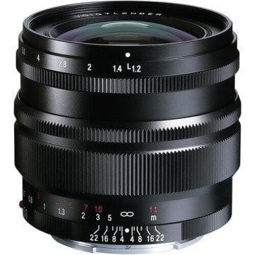 Voigtlander Nokton 50mm f/1.2 Aspherical SE Lens (Sony E)