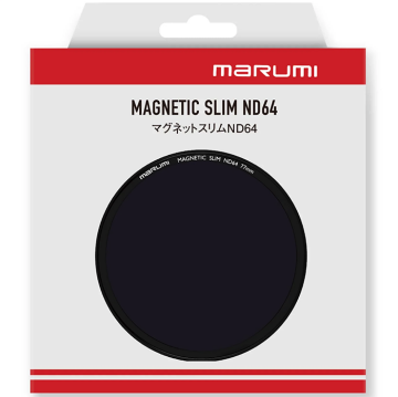 Marumi 82mm Magnetic Slim ND64 Filtre