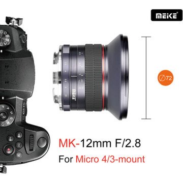 Meike MK-12mm f/2.8 Lens (Micro Four Thirds)