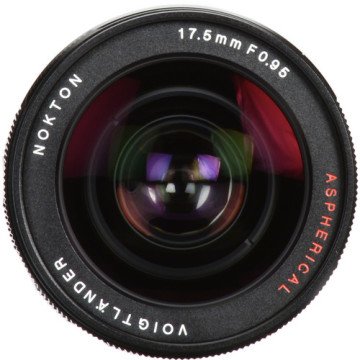 Voigtlander Nokton 17.5mm f/0.95 Lens (MFT)