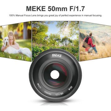 Meike MK-50mm f/1.7 Lens (Fujifilm X)