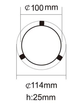 JINBEI 55° Portable Standart Şemsiye Reflektörü