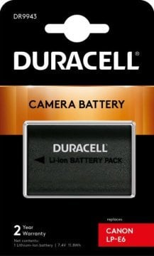 Duracell LP-E6  Batarya (Canon 6D Mark II için)
