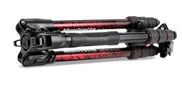 Manfrotto MKBFRTA4RD-BH Befree Advanced Twist Lock Tripod Kit Çantalı (Red)