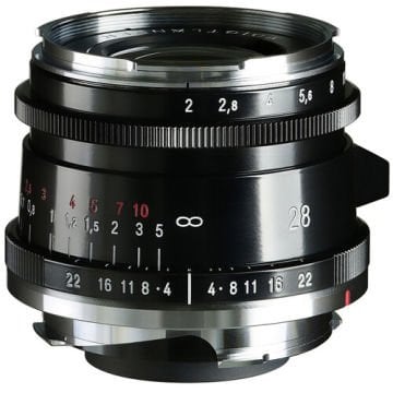 Voigtlander 28mm f/2.0 Ultron VM Type II Lens (Black)