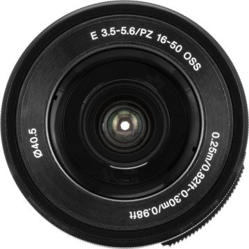 Sony E PZ 16-50mm f / 3.5-5.6 OSS Lens (Black)