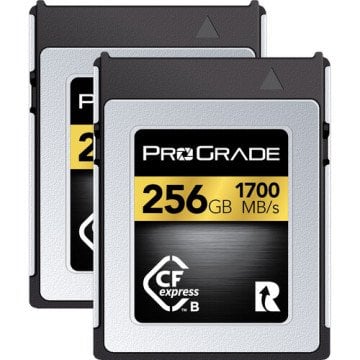 ProGrade Digital 256GB CFexpress 2.0 Type B Hafıza Kartı (2'li Paket)