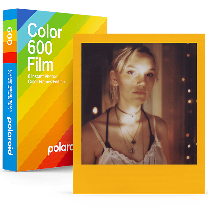 Polaroid Color 600 Film - Renkli Çerçeveli
