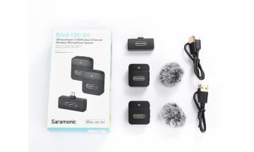 Saramonic Blink100 B4  2 Kişilik Kablosuz Mikrofon (İOS Lightning )