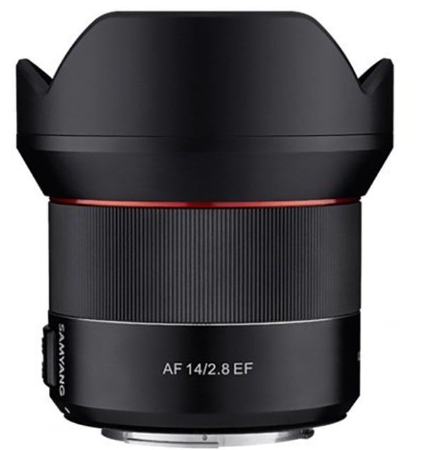 Samyang AF 14mm f/2.8 Lens (Canon EF)