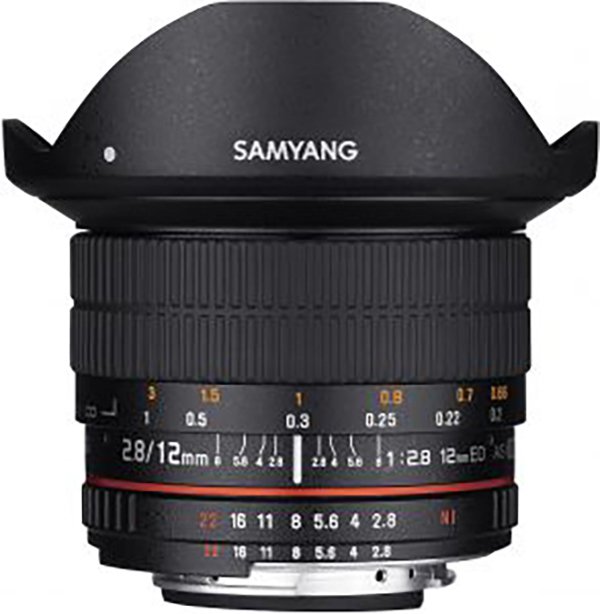 Samyang 12mm f/2.8 ED AS NCS Lens (Canon EF)