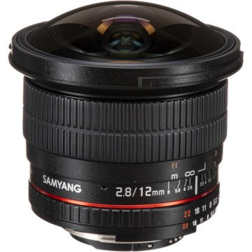 Samyang 12mm f/2.8 ED AS NCS Lens (Nikon F)  fisheye