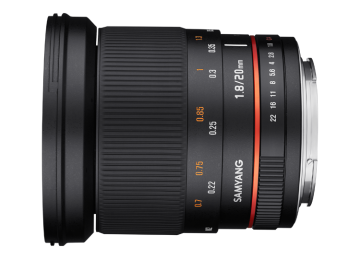 Samyang 20mm f/1.8 ED AS UMC Lens (Nikon)