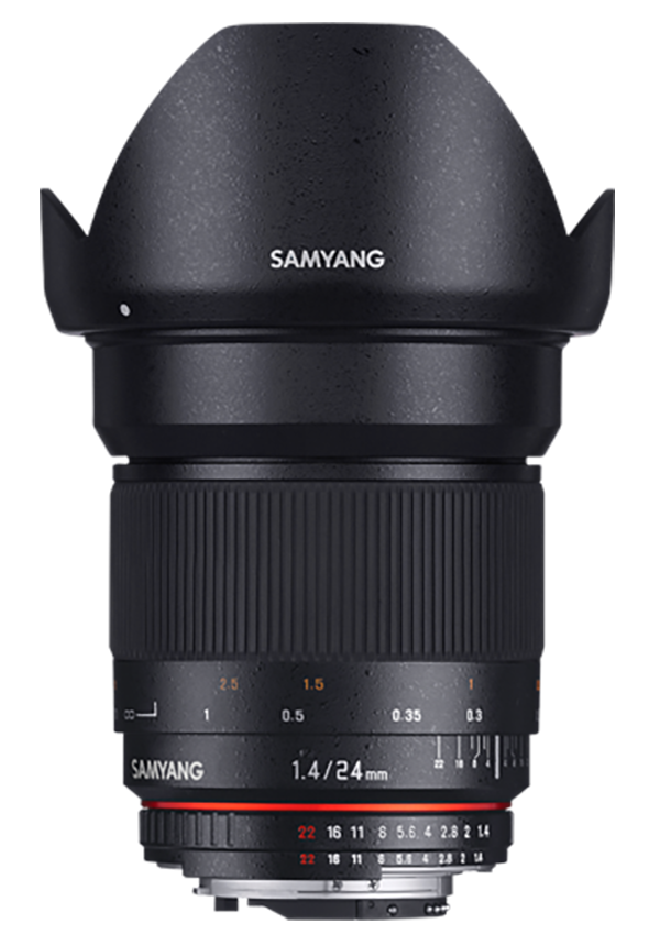 Samyang 24mm f/1.4 ED AS IF UMC Lens (Nikon F)