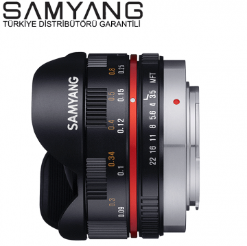 Samyang 7.5mm f/3.5 UMC Fish-eye Lens (MFT) Black