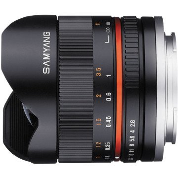 Samyang 8mm f/2.8 Fisheye II Lens (Sony E)