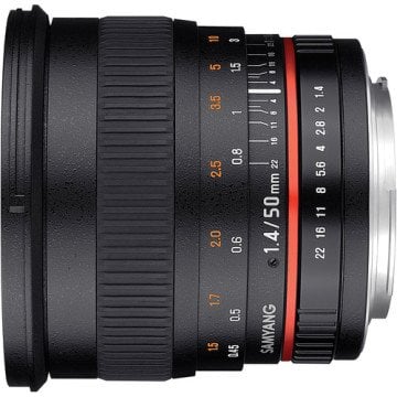 Samyang 50mm f/1.4 AS UMC Lens (Canon EF)