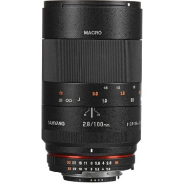 Samyang 100mm f/2.8 ED UMC Macro Lens (Nikon F)