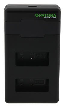 Patona Canon LP-E6 Premium Twin Performance İkili USB Şarj Aleti Cihazı (PD20W Hızlı Şarj Cihazı Hediye )