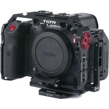 ﻿Tilta Full Camera Cage for Canon R5C - Black ( TA-T32-FCC-B )