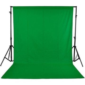 Fancier Greenbox Chromakey Green Screen Yeşil Fon Perde 3 x 6