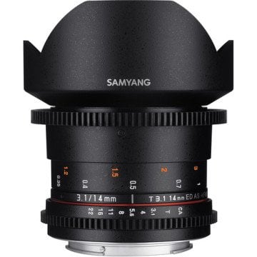 Samyang 14mm T3.1 ED AS IF UMC II Full Frame Lens (MFT)
