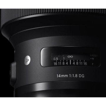 Sigma 14mm f/1.8 DG HSM Art Lens (Canon EF)