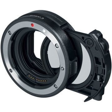 Canon EOS-R EF ve EF-S Lens Çevirici Polarize Filtreli Adaptör